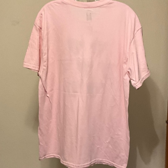 BTS Pink Graphic T-Shirt with Dynamite Design - Picture 4 of 4